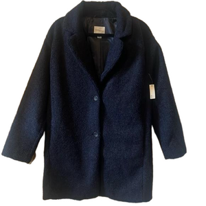 NWT daily ritual women’s fleece, oversized fit lapel jacket size medium